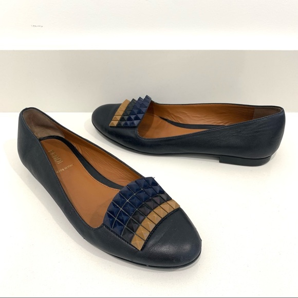 Fendi Shoes - FENDI studded flats